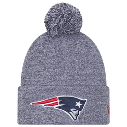 Adult - New Era Patriots Marl Pom Knit - Navy