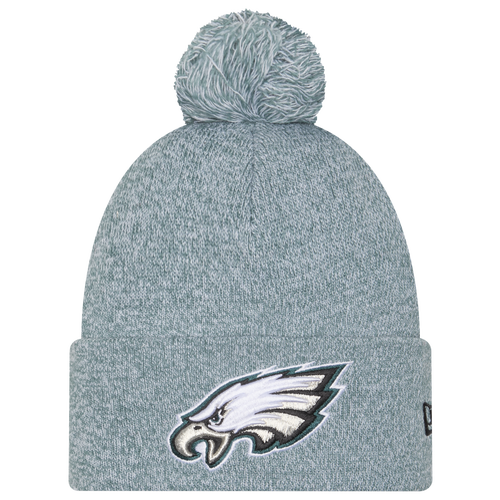 New Era Philadelphia Eagles  Eagles Marl Pom Knit In Green