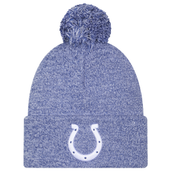 Adult - New Era Colts Marl Pom Knit - Blue