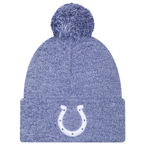 New Era Indianapolis Colts  Colts Marl Pom Knit In Blue