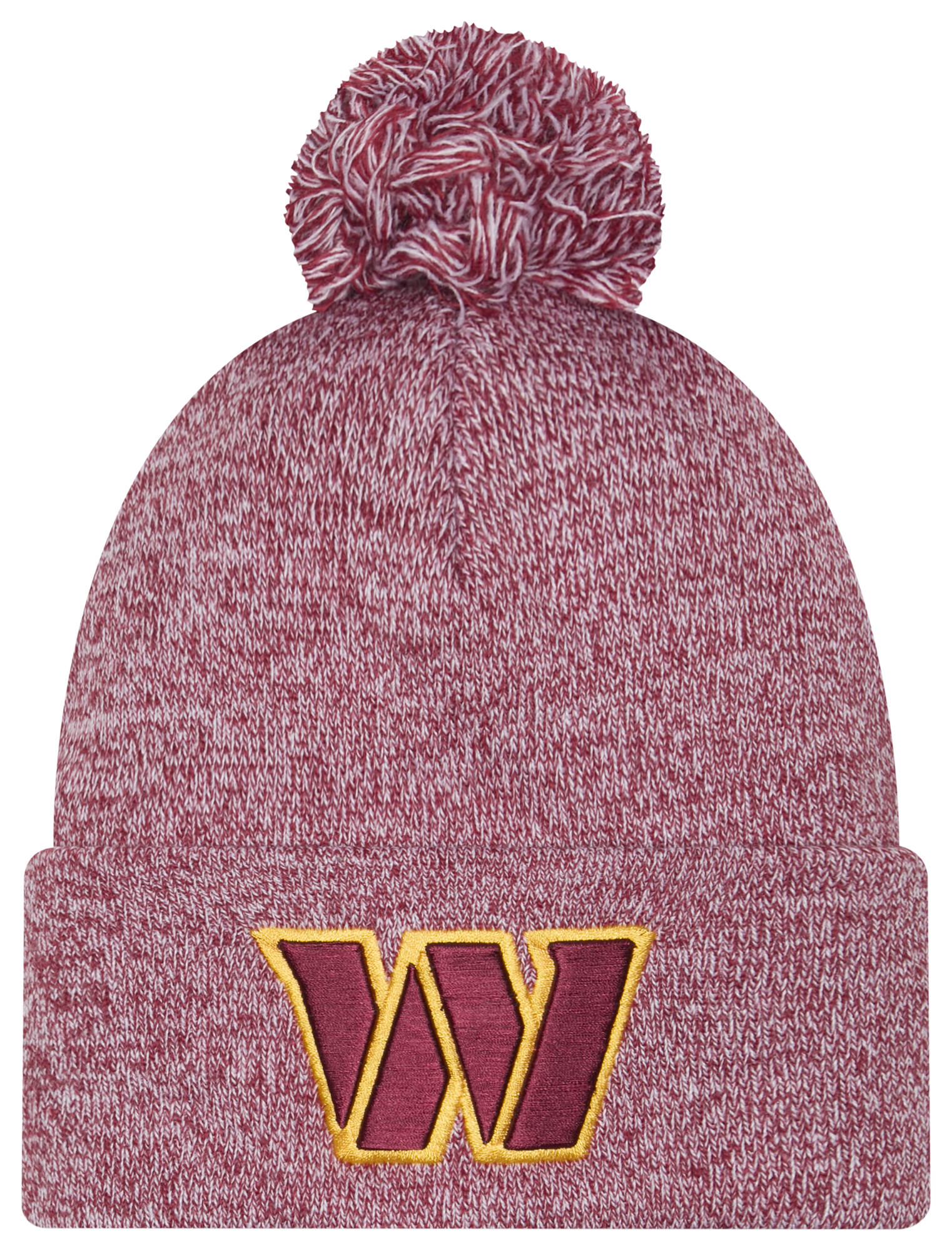 New Era Commanders Marl Pom Knit - Adult