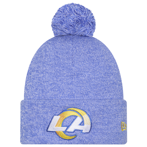 New Era Los Angeles Rams  Rams Marl Pom Knit In Blue