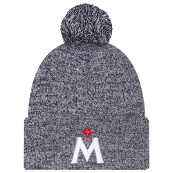 Adult - New Era Twins Marl Pom Knit - Navy