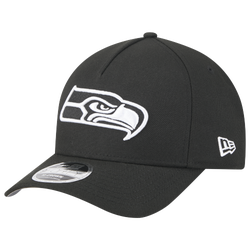Men's - New Era Seahawks 940MC A Frame Poly 25205 Cap - Black/White
