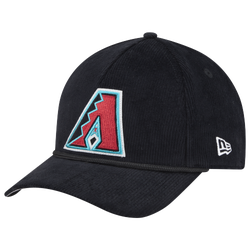 Men's - New Era Diamondbacks 9FORTY MC A-Frame Cord Cap - Black/Black