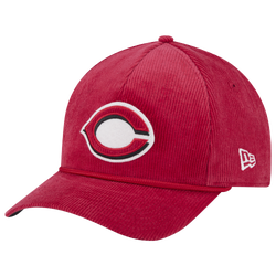 Men's - New Era Reds 9FORTY MC A-Frame Cord Cap - Red/Red