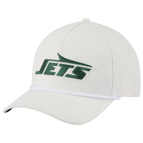  - New Era Jets 9Forty AF Cord 25130 Cap - White/Multi