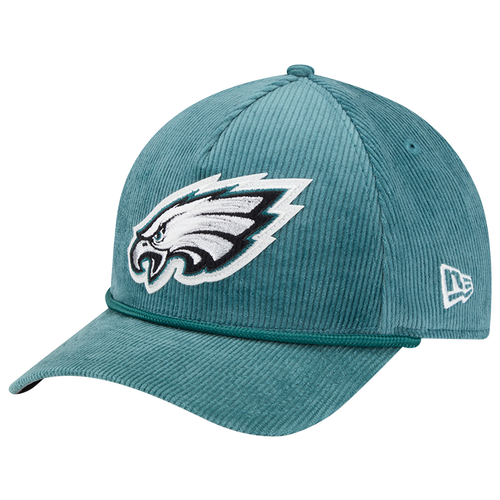 ADULT - New Era Eagles 9Forty A-Frame Cord 25130 Cap - Midnight Green