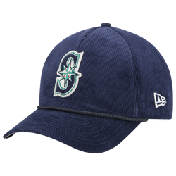 Men's - New Era Mariners 9FORTY MC A-Frame Cord Cap - Navy/Navy