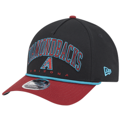 Men's - New Era Diamondbacks 9FORTY MC A-Frame Arch Cap - Black