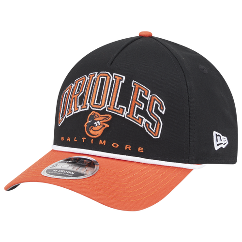 MENS - New Era Orioles 9FORTY MC A-Frame Arch Cap - Black