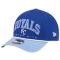New Era Royals 9FORTY MC A-Frame Arch Cap - New Era Blue