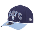 New Era Rays 9FORTY MC A-Frame Arch Cap - New Era Navy