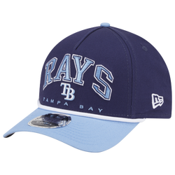 Men's - New Era Rays 9FORTY MC A-Frame Arch Cap - Navy