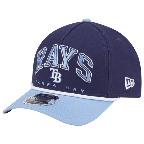 MENS - New Era Rays 9FORTY MC A-Frame Arch Cap - Navy