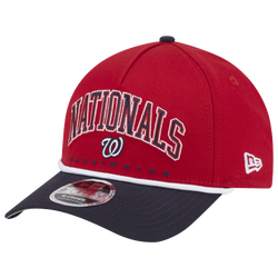 Men's - New Era Nationals 9FORTY MC A-Frame Arch Cap - Red