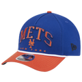 New Era Mets 9FORTY MC A-Frame Arch Cap - New Era Blue