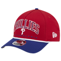 New Era Phillies 9FORTY MC A-Frame Arch Cap - New Era Red