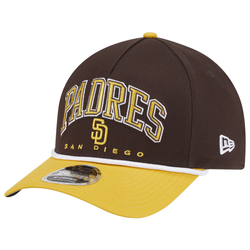  - New Era Padres 9FORTY MC A-Frame Arch Cap - Brown