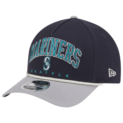 MENS - New Era Mariners 9FORTY MC A-Frame Arch Cap - Navy
