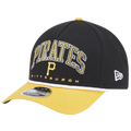 New Era Pirates 9FORTY MC A-Frame Arch Cap - New Era Black