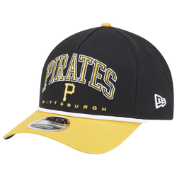 Men's - New Era Pirates 9FORTY MC A-Frame Arch Cap - Black
