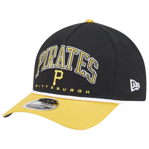 MENS - New Era Pirates 9FORTY MC A-Frame Arch Cap - Black