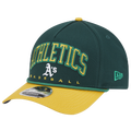 New Era A's 9FORTY MC A-Frame Arch Cap - New Era Green