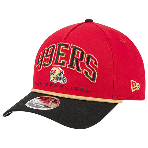 ADULT - New Era 49ers 9Forty A-Frame Arch 25187 Cap - Red/Multi