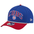 New Era Cubs 9FORTY MC A-Frame Arch Cap - New Era Blue