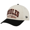 New Era Orioles 9FORTY MC A-Frame 2T Sided Cap - New Era Tan/Multi