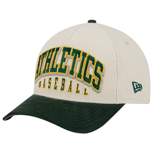 MENS - New Era A's 9FORTY MC A-Frame 2T Sided Cap - Multi/Tan