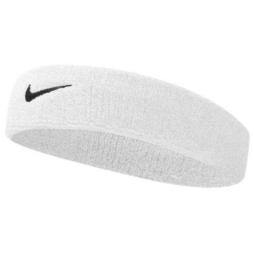 Nike Swoosh Headband In White/black