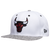 New Era Bulls 9FIFTY A-Frame Retro 4 Cap - Adult Cement/White