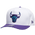 New Era Bulls 9FIFTY A-Frame Retro 4 Cap - Adult Purple/White