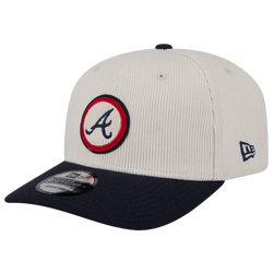 Adult - New Era Braves 9Seventy Cord Loyal Cap - White/Navy