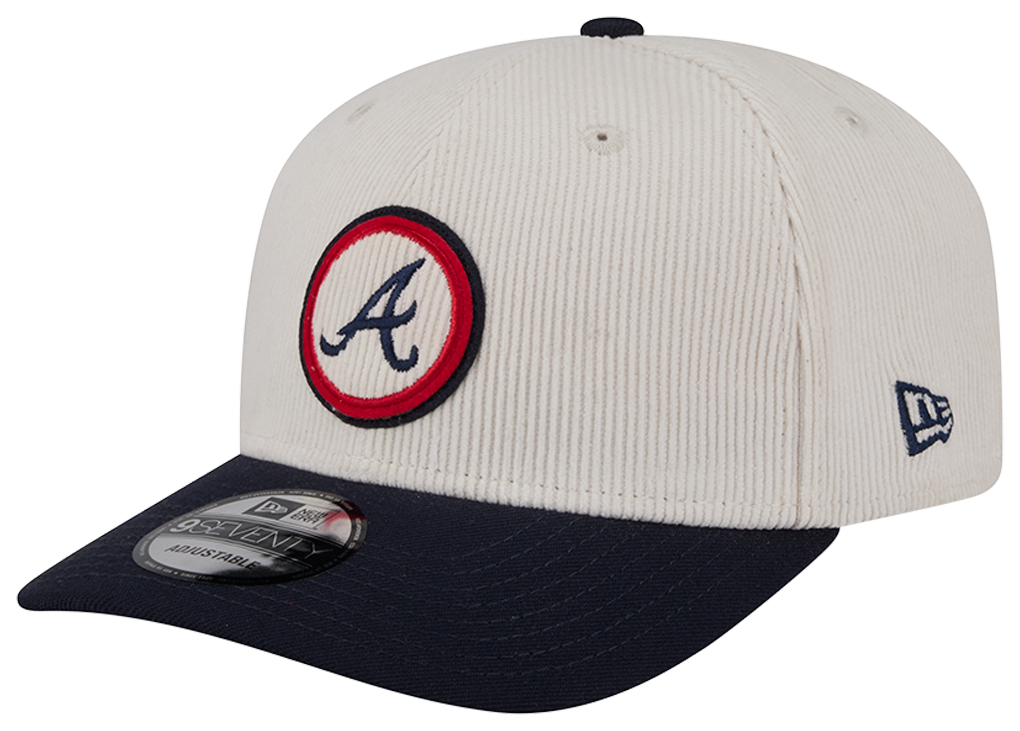 New Era Braves 9Seventy Cord Loyal Cap - Adult