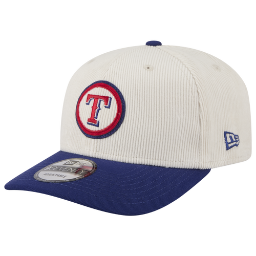 New Era Texas Rangers  Rangers 9seventy Cord Loyal Cap In Neutral