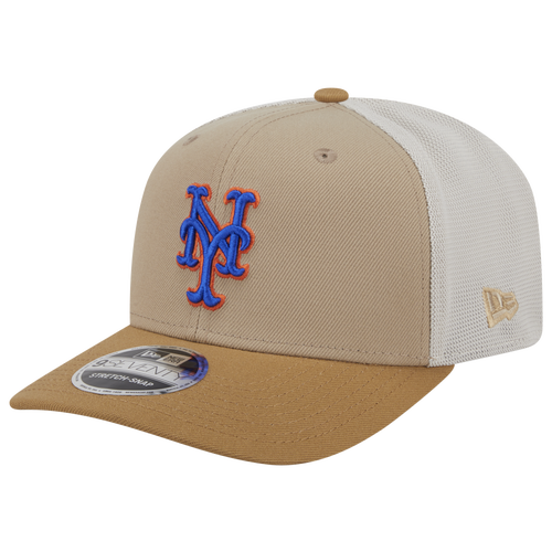 MENS - New Era Mets 9SEVENTY SS 2T Trucker - Multi/Tan