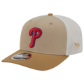 New Era Phillies 9SEVENTY SS 2T Trucker - New Era Tan/Multi