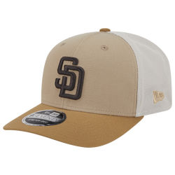 Men's - New Era Padres 9SEVENTY SS 2T Trucker - Tan/Multi