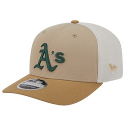 Men's - New Era A's 9SEVENTY SS 2T Trucker - Tan/Multi