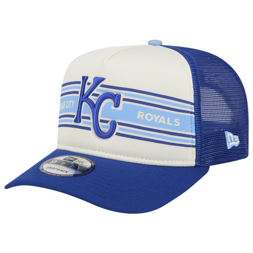  - New Era Royals 9FIFTY A-Frame Banner Cap - Multi/Tan