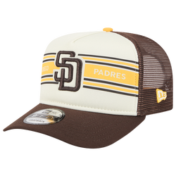 Men's - New Era Padres 9FIFTY A-Frame Banner Cap - Multi/Tan