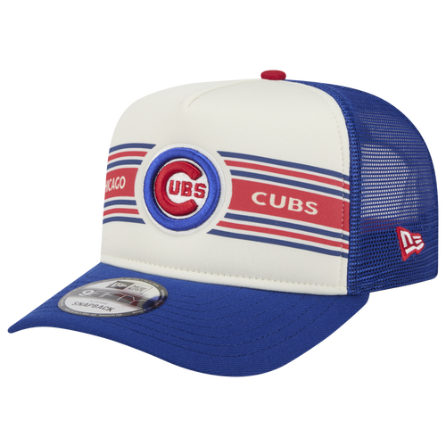 MENS - New Era Cubs 9FIFTY A-Frame Banner Cap - Multi/Tan