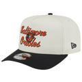 New Era Orioles 9FIFTY A-Frame Chainstitch Cap - New Era Tan/Multi