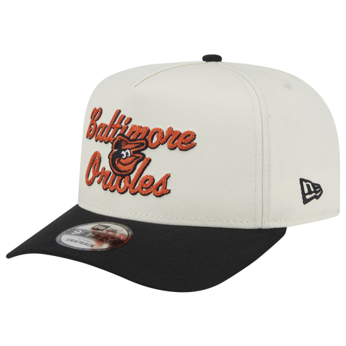 MENS - New Era Orioles 9FIFTY A-Frame Chainstitch Cap - Tan/Multi