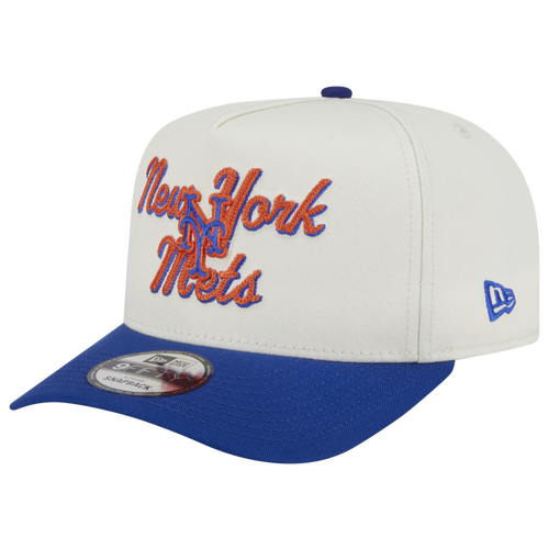 MENS - New Era Mets 9FIFTY A-Frame Chainstitch Cap - Tan/Multi