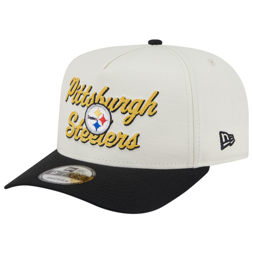 ADULT - New Era Steelers 9Fifty AF Chainstitch 25232 - White/Multi