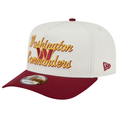 ADULT - New Era Commanders 9Fifty A-Frame Chainstitch 25232 - White/Multi